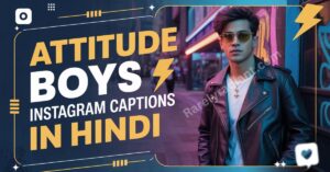Attitude Boys Instagram Captions in Hindi