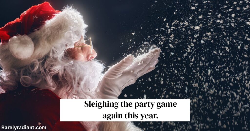 Christmas Party Santa Captions For Instagram