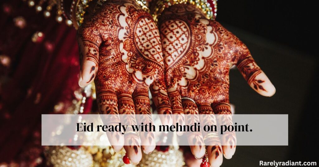 Eid & Festive Mehndi Captions