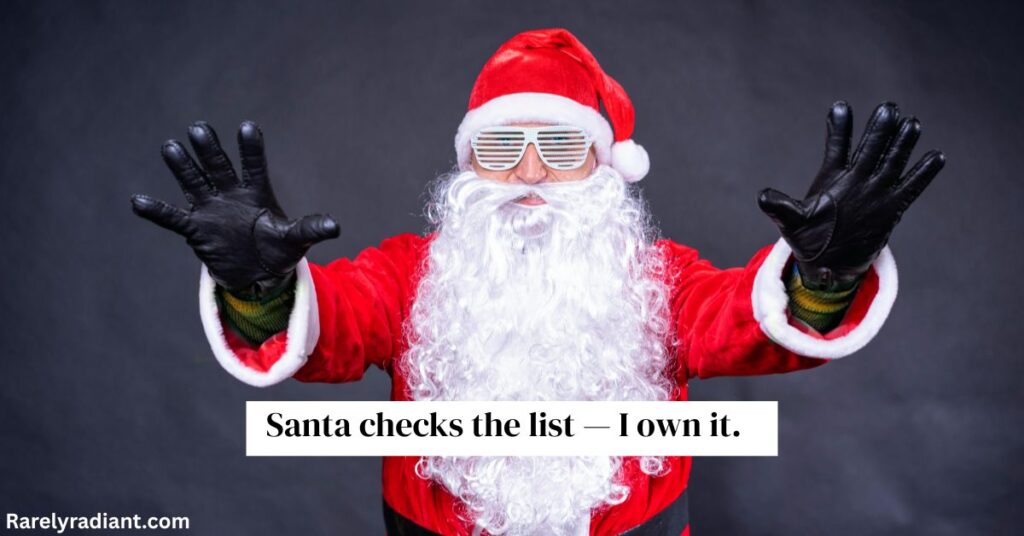 Savage Santa Captions For A Naughty Twist