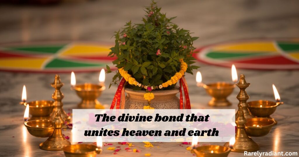 Traditional Tulsi Vivah Quotes for Instagram