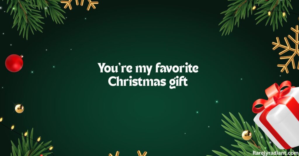 Cute Christmas Couple Captions