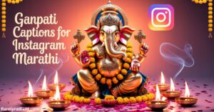 Ganpati Captions for Instagram Marathi