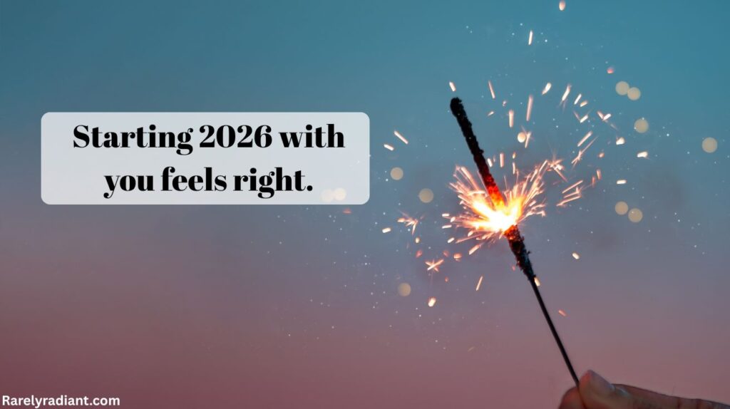 Romantic & Love Captions for New Year 2026