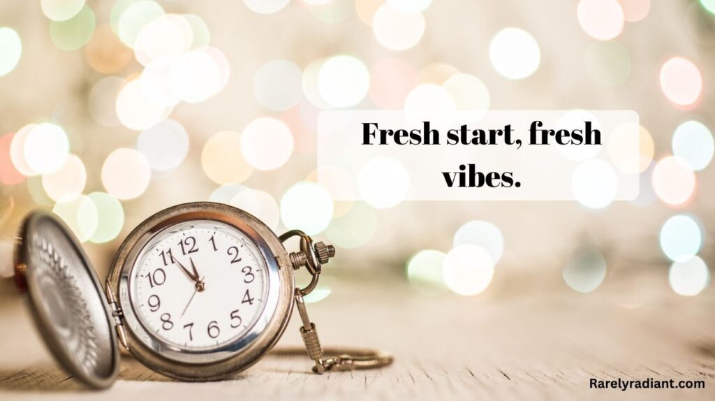 Short New Year Captions