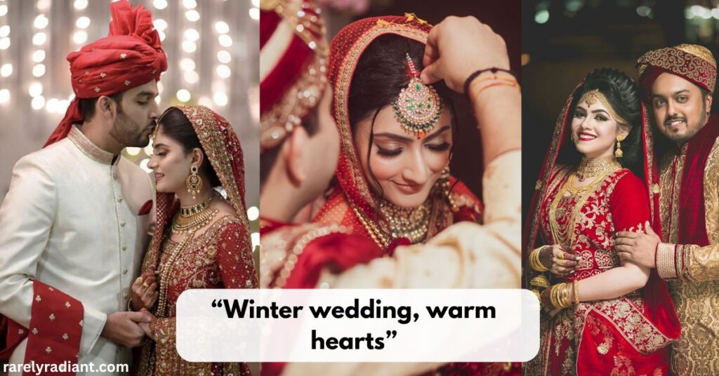 Seasonal & Trendy Wedding Captions