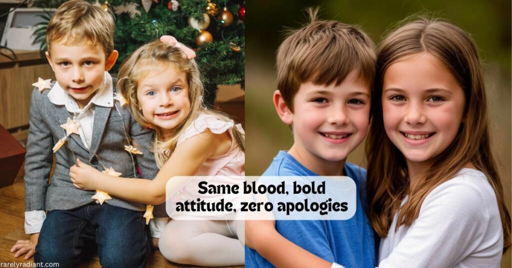 Attitude Brother Sister Captions for Instagram