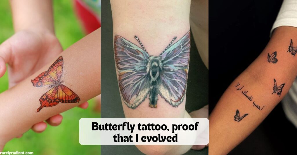 Butterfly tattoo captions for instagram
