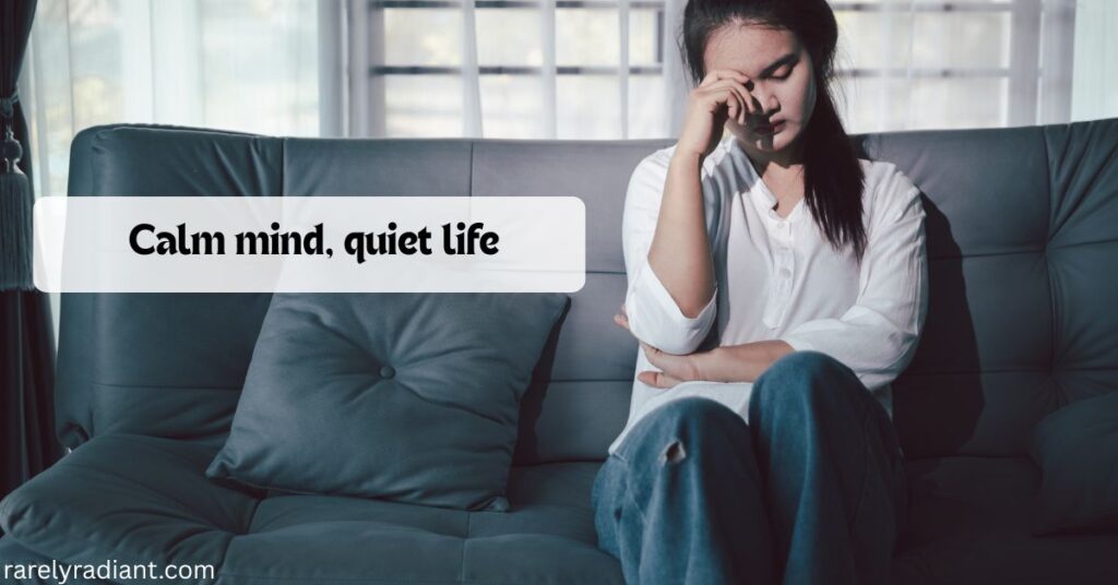 Calm Alone Captions for Instagram