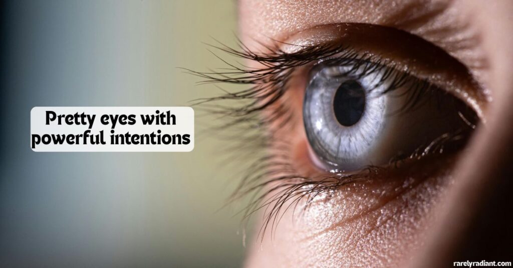 Eyes Captions for Instagram for Girl