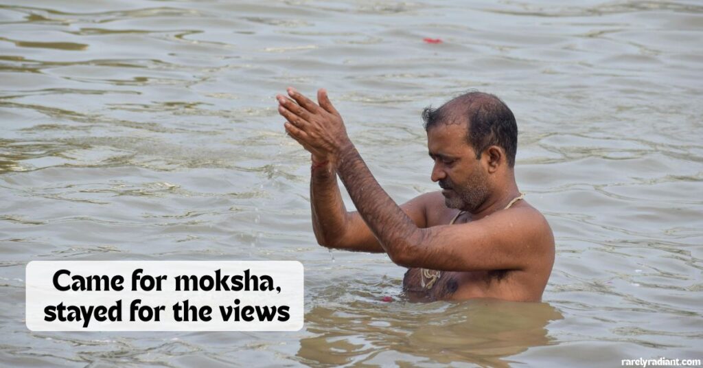Ganga river Captions for instagram Funny