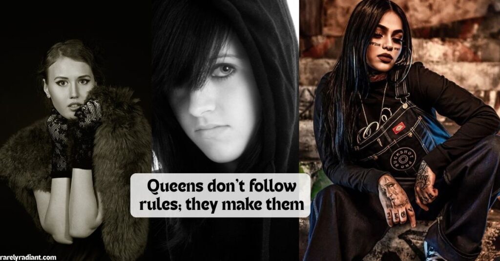 Gangster Captions for Instagram for Girl