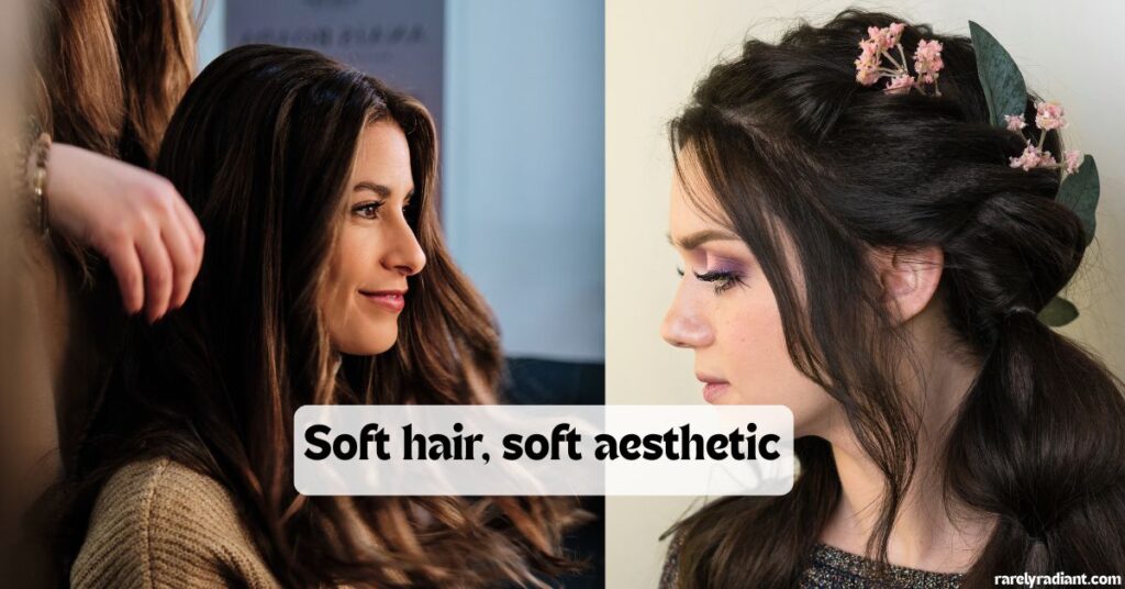 Hair Captions for instagram for Girl Aesthetic