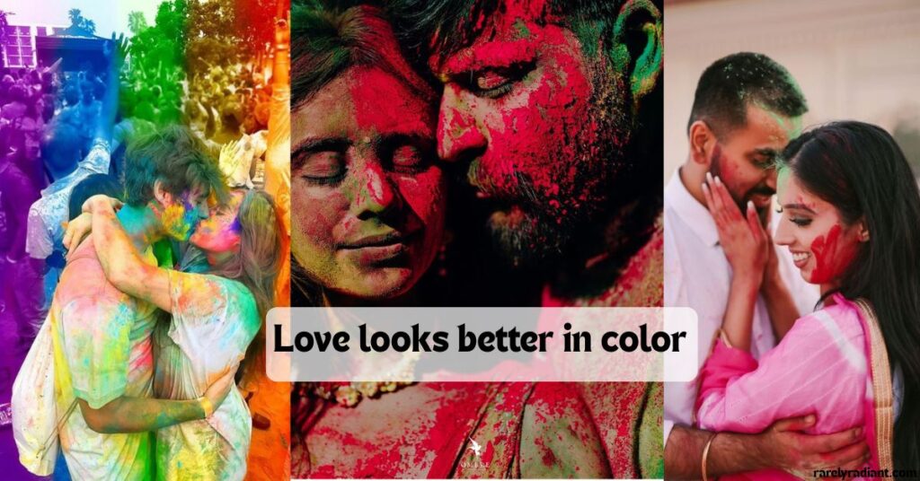  Holi Captions for Couples