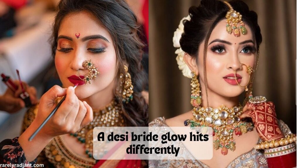 Indian bridal makeup captions for instagram