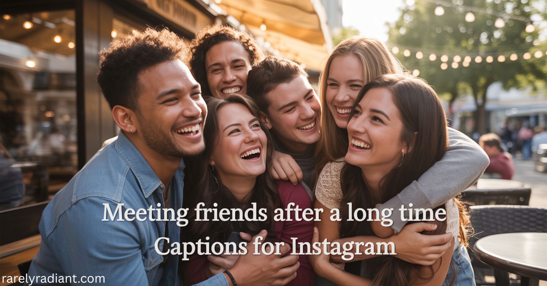 Meeting Friends After a Long Time Captions