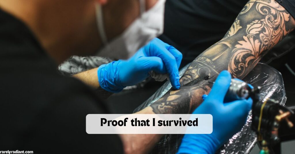 Motivational Tattoo Captions for Instagram