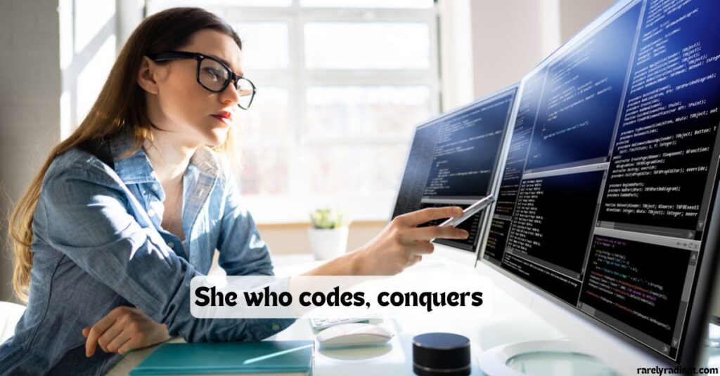 Programmer Captions for Instagram for Girl