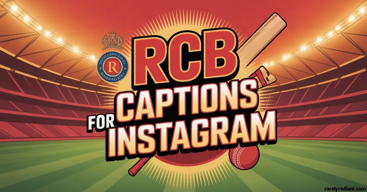 RCB Captions for Instagram