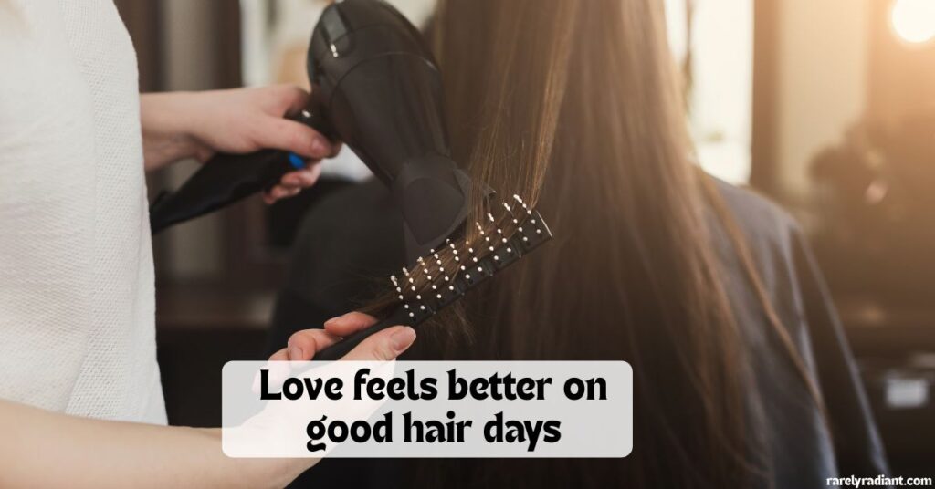 Relationship Hair Captions