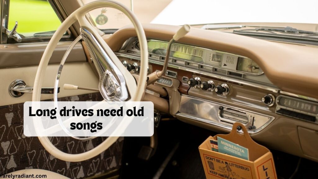 Road Trip Old Song Captions