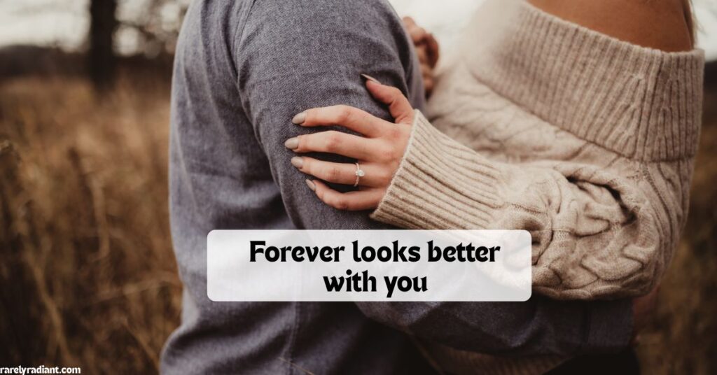 Romantic Engagement Captions for Couples