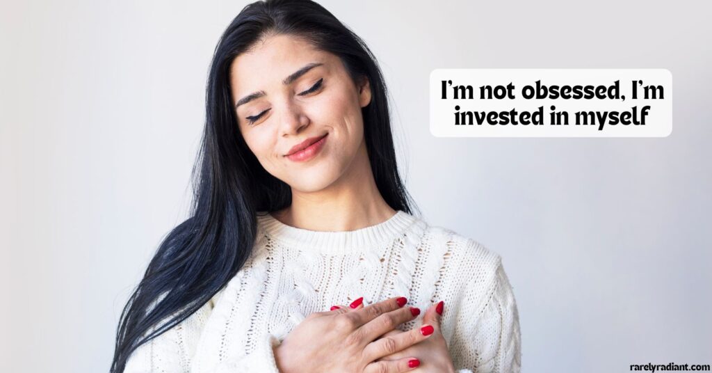 Self Obsessed Captions