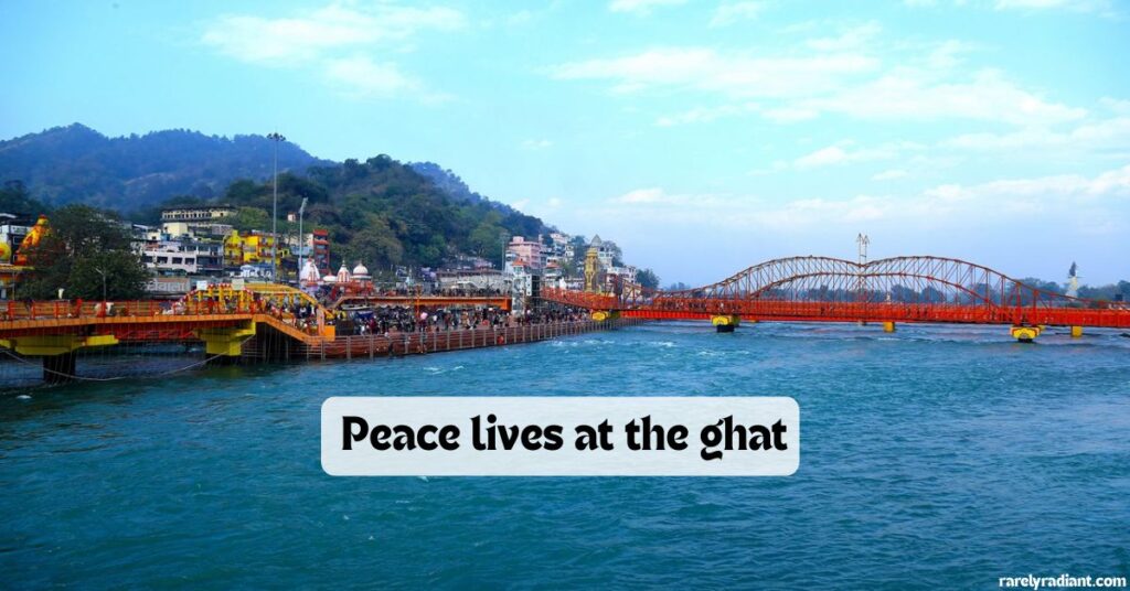 Short Caption for Ganga Ghat