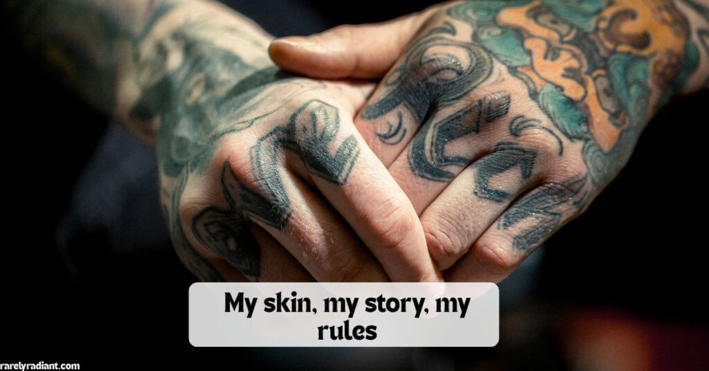 Tattoo captions for instagram in English