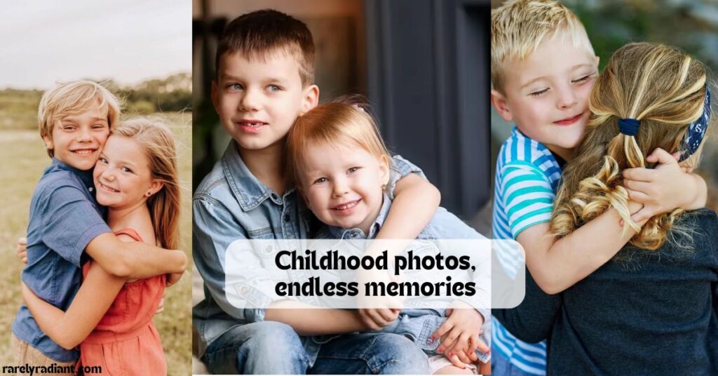 Throwback Childhood Sibling Vibes Captions