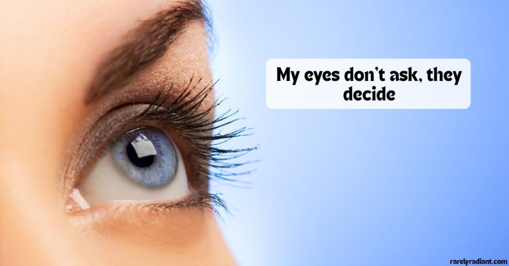 killing eyes captions for instagram for girl Attitude