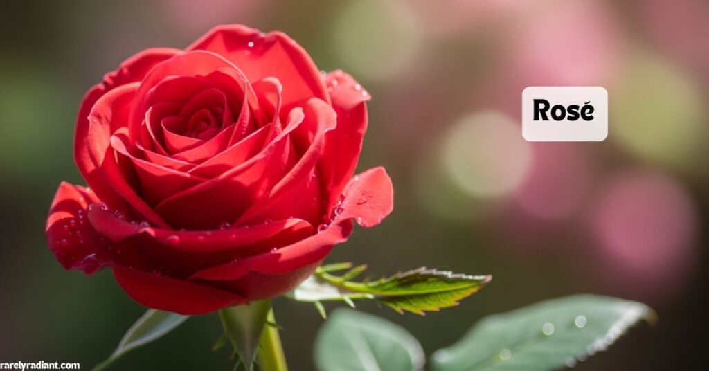 Aesthetic One Word Rose Captions for Instagram