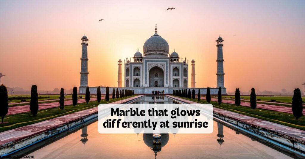 Aesthetic Taj Mahal Captions
