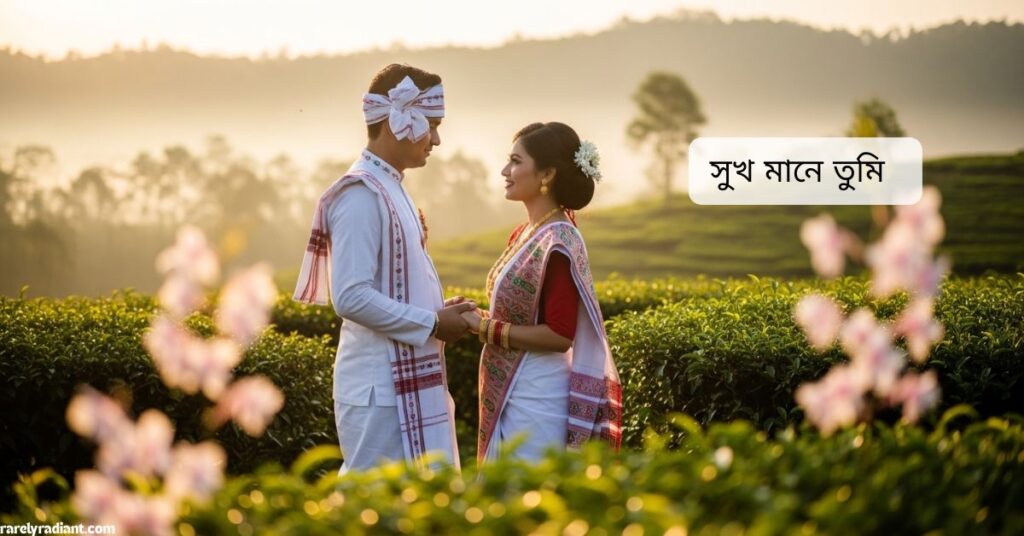 Assamese caption happy love