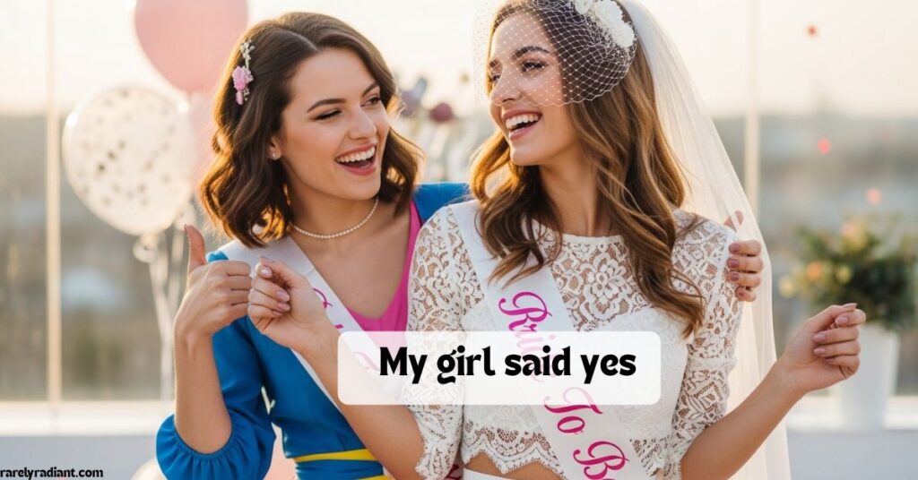 Bride To Be Captions for Bestie