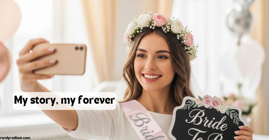 Bride To Be Captions for Myself