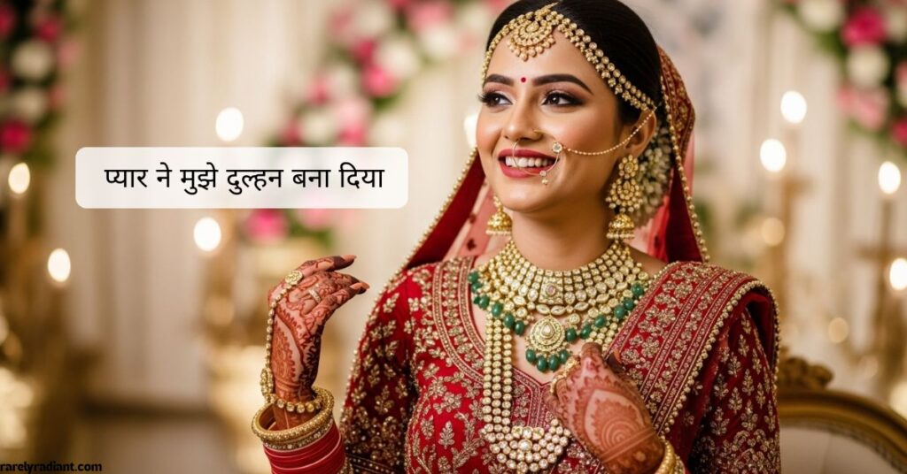 Bride to be Captions for instagram in Hindi