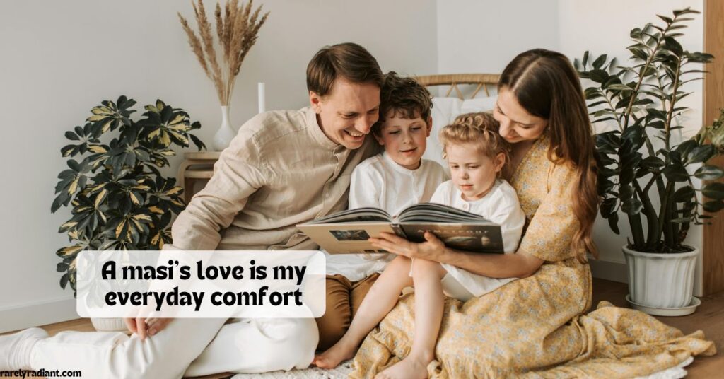 Cute lines for masi in English