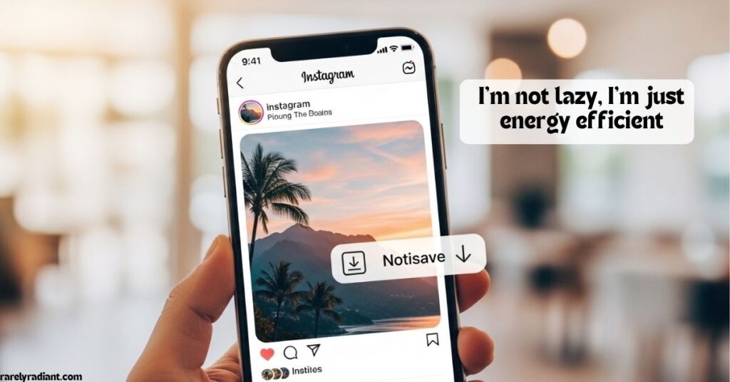 Funny Notisave Caption That Makes People Laugh