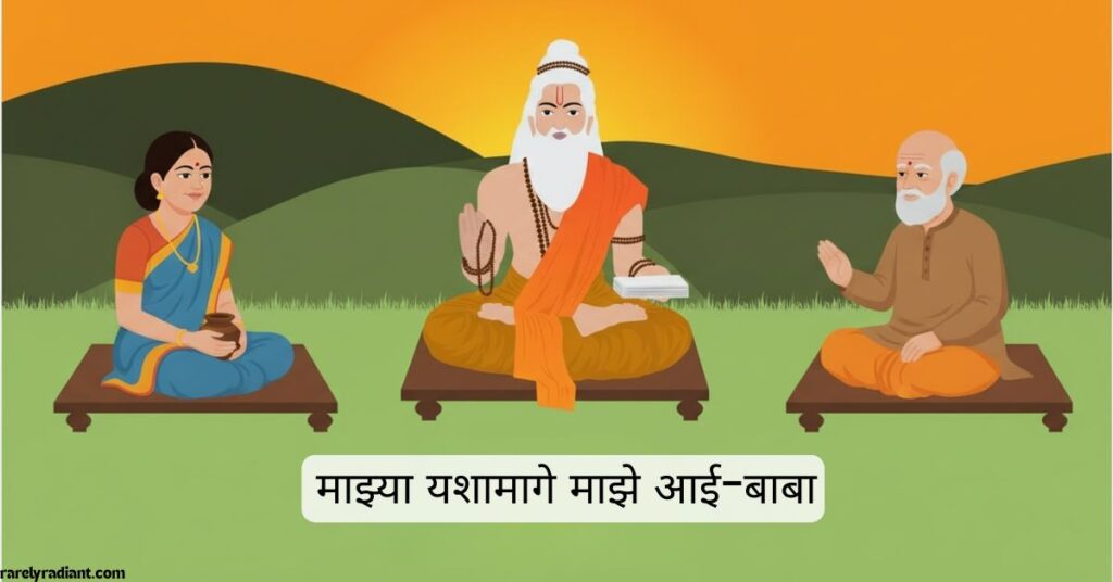 Guru Purnima Caption in Marathi aai Baba