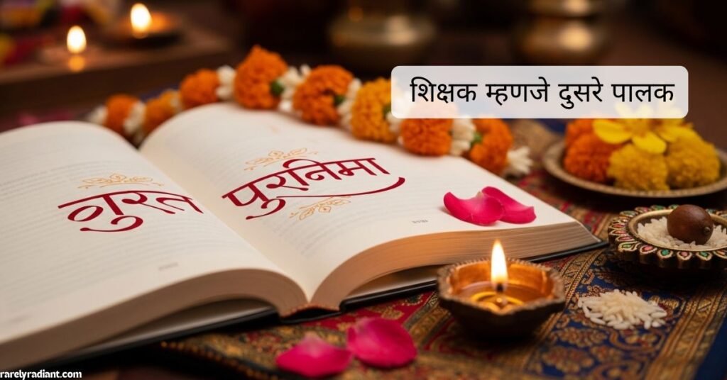 Guru Purnima Quotes for Teachers in Marathi