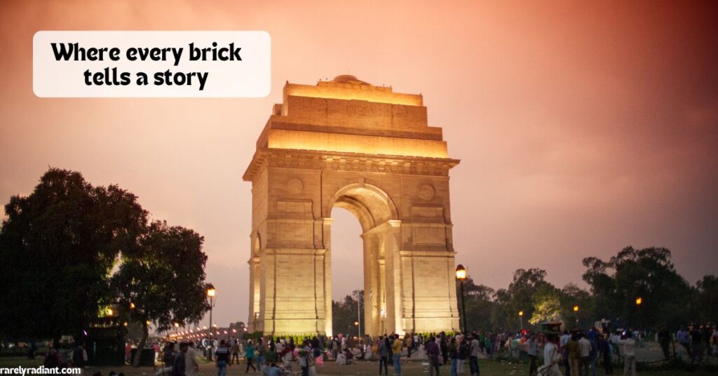 India Gate Captions for Instagram Post