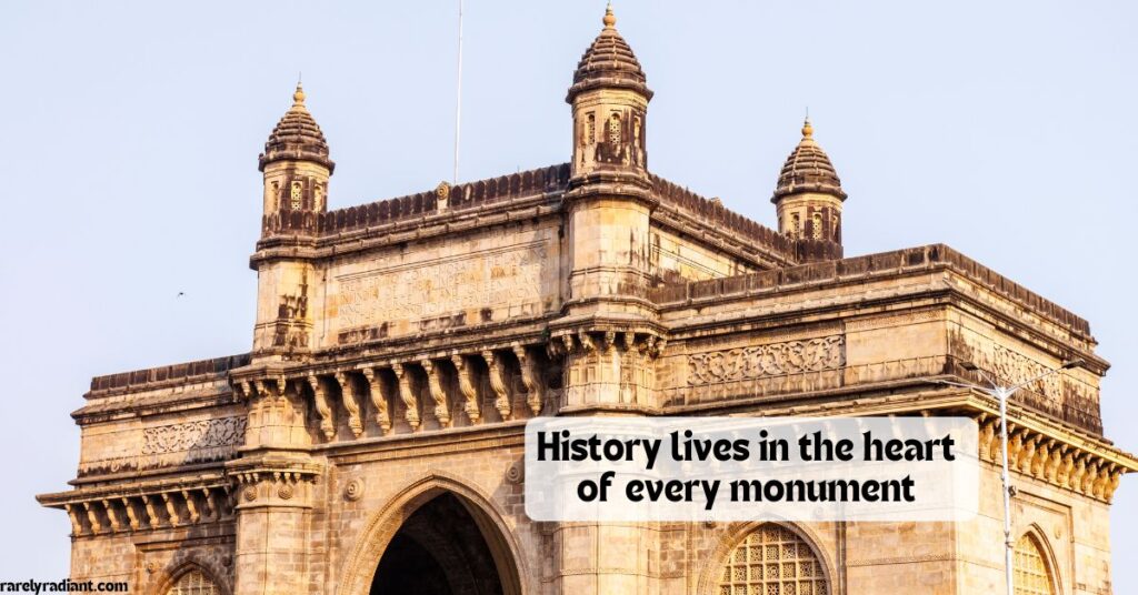 India Gate Quotes for Instagram