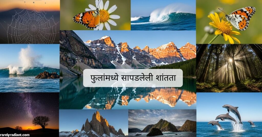 Nature Flower Captions for Instagram in Marathi