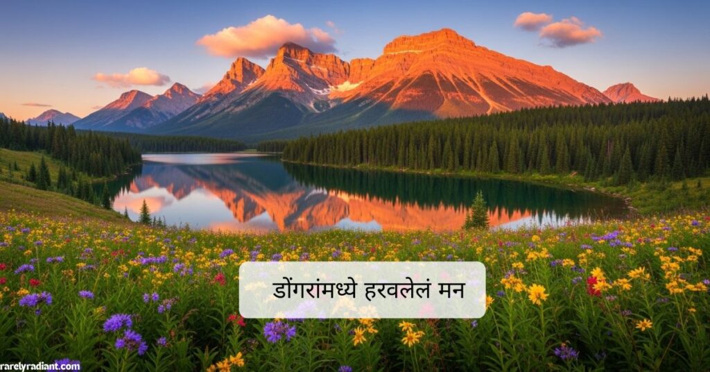 Nisarg Quotes in Marathi