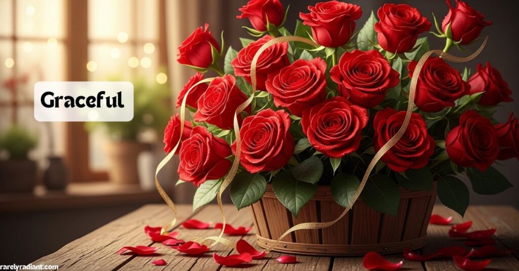 Rose Captions for Instagram One Word