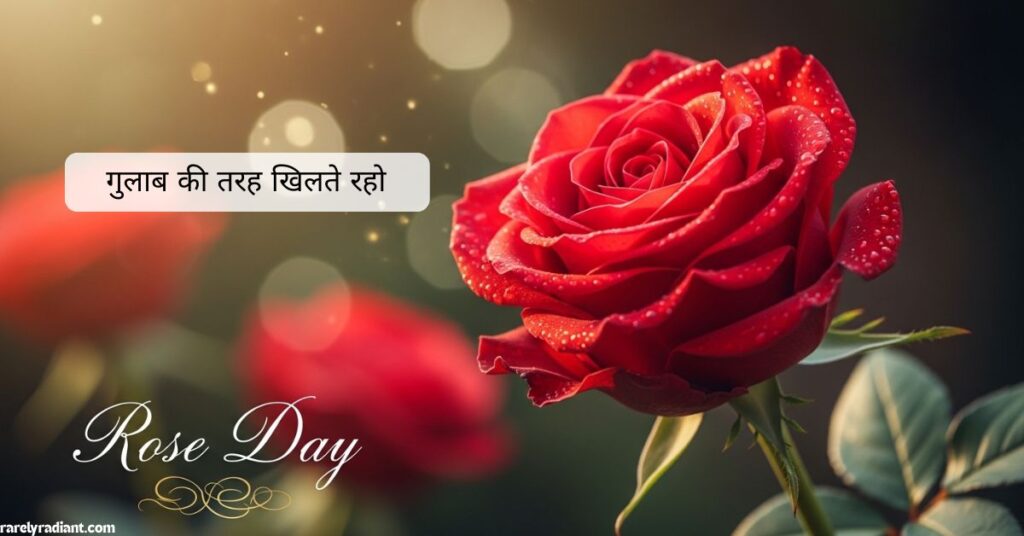 Rose Captions for Instagram in Hindi