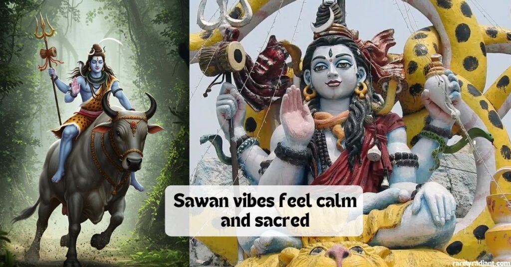 Sawan captions for instagram in Hindi with Emoji