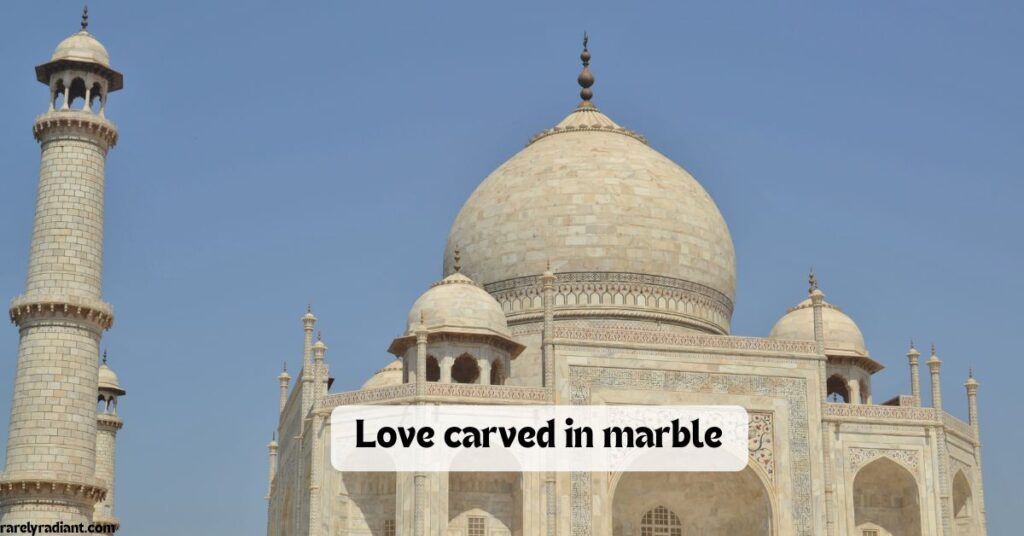 Short Captions for Taj Mahal