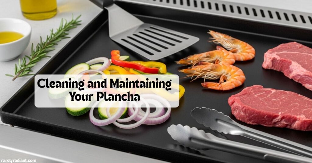 Cleaning and Maintaining Your Plancha
